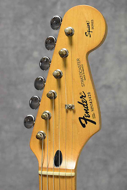 Fender Mexico Squier Series Stratocaster Black | Reverb Fender Mexico Squier Series Stratocaster Black | Reverb