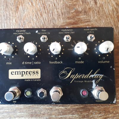 Empress Vintage Modified Superdelay Pedal | Reverb