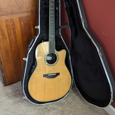 Ovation 2005 ES Collectors' 2005 - Natural w/ Hardshell Case | Reverb