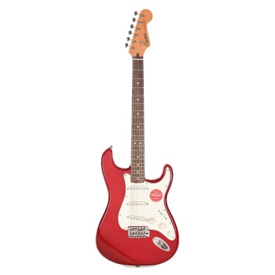 Squier Classic Vibe 60S Stratocaster Electric Guitar Candy Apple Red image 2