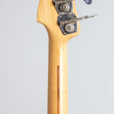Fender  Precision Bass Solid Body Electric Bass Guitar (1958), ser. #32014, tweed hard shell case. image 6