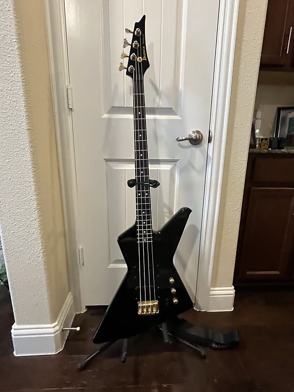 IBANEZ destroyer Ⅱ デストロイヤー2 1984年 Ibanez Destroyer II Bass 1984 Black | Reverb UK