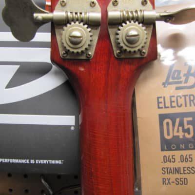 Gibson EB0 EB 0 1965 - Cherry, Kebo's Gold Certified Vintage Bass image 6