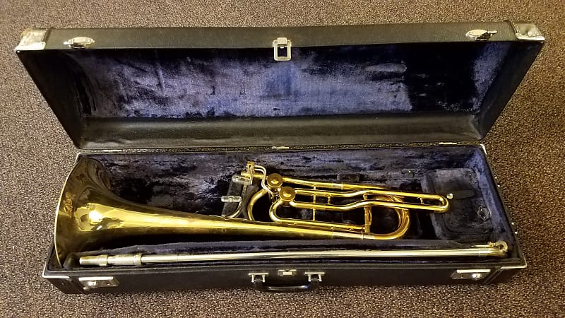 King duo gravis store bass trombone