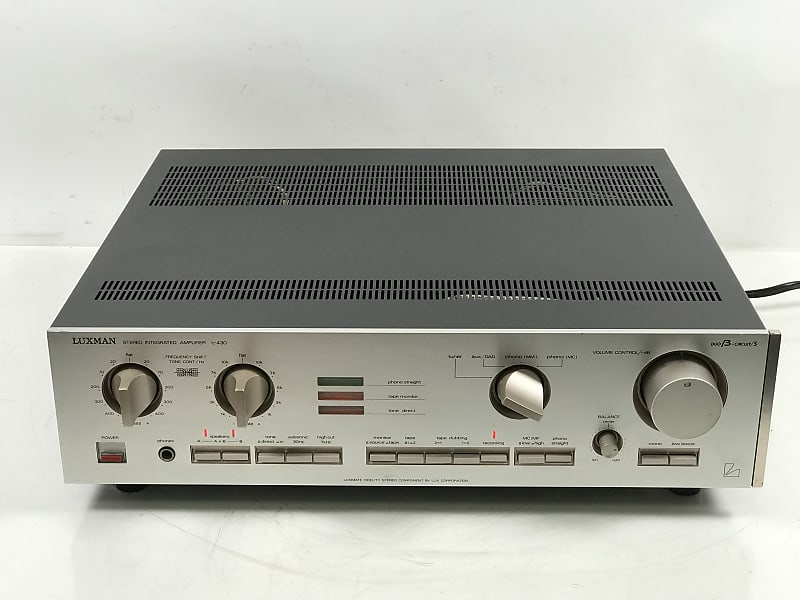 Luxman L-430 2 Channel Integrated Amplifier | Reverb The Netherlands