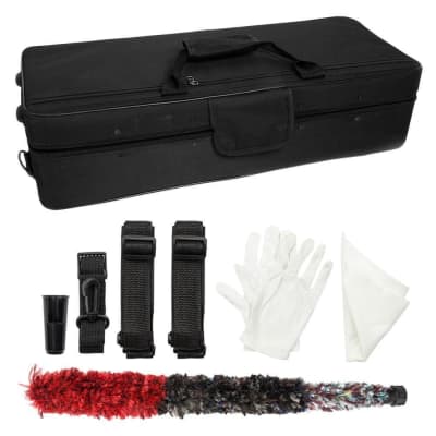 New Student Paint Gold Alto Eb Sax Saxophone w/ Case Accessories Carrying Bag image 2
