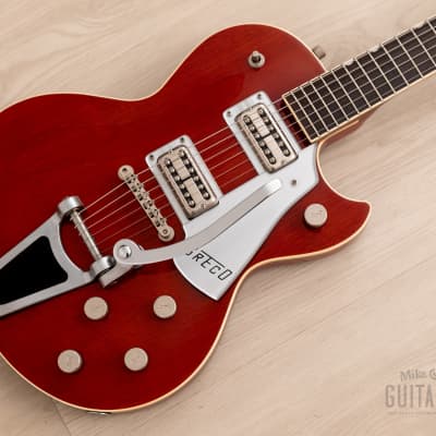 1984 Greco Japan Explorer Electric Guitar (Metallic Red) | Reverb