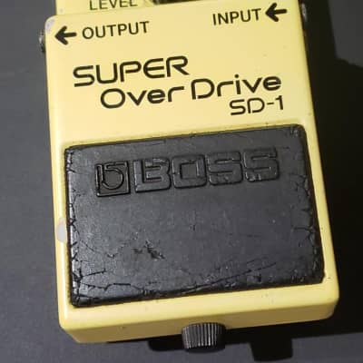 Boss SD-1 Super Overdrive 1981 - 1988 Made In Japan | Reverb