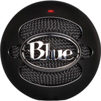 Blue Microphones Snowball USB Condenser Microphone with Accessory Pack, Ice Black image 4