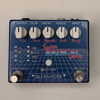 Reverb.com listing, price, conditions, and images for alexander-pedals-super-radical-delay