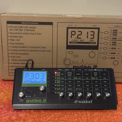 Waldorf Pulse 2 Analog Synthesizer Module 2013 - Present - Black