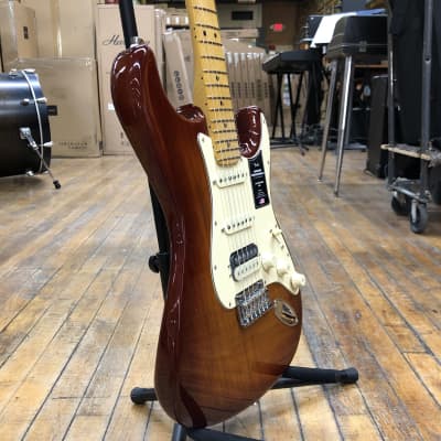 Fender American Professional II Stratocaster HSS Sienna Sunburst w/Maple Fingerboard, Hard Case image 2