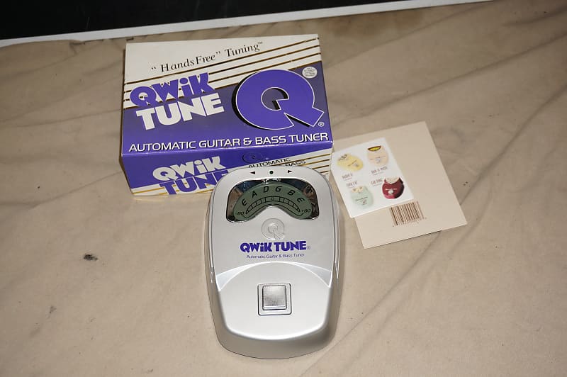 Danelectro Qwik Tune Qt 10 Automatic Guitar And Bass Tuner Reverb 6882