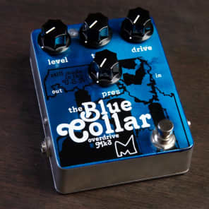 ギター Menatone the Blue Collar overdrive 2012 Menatone Blue Collar Overdrive | Reverb Canada