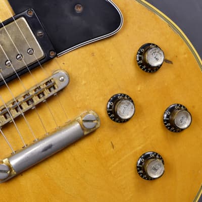 RARE Vintage 1976 Gibson Les Paul Custom Natural +OHSC LP 1970s image 11