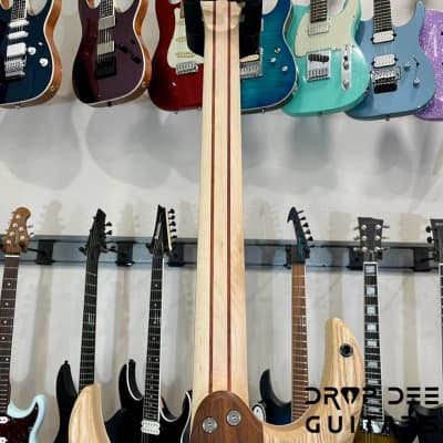 Skervesen Raptor 6 Electric Guitar w/ Case-See-Thru Blue image 14