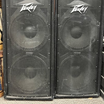 Peavey PV215 Speakers 1400 Watts Passive, No Boxes, In-Store - USED