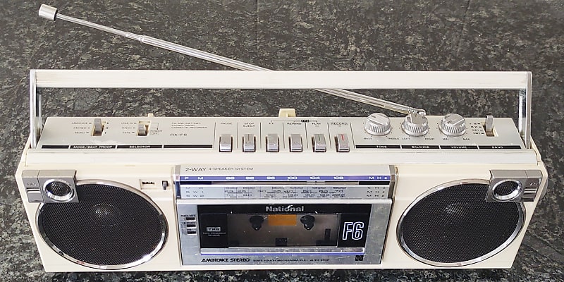 Vintage National RX-F6F Stereo Cassette Player - Very Cool