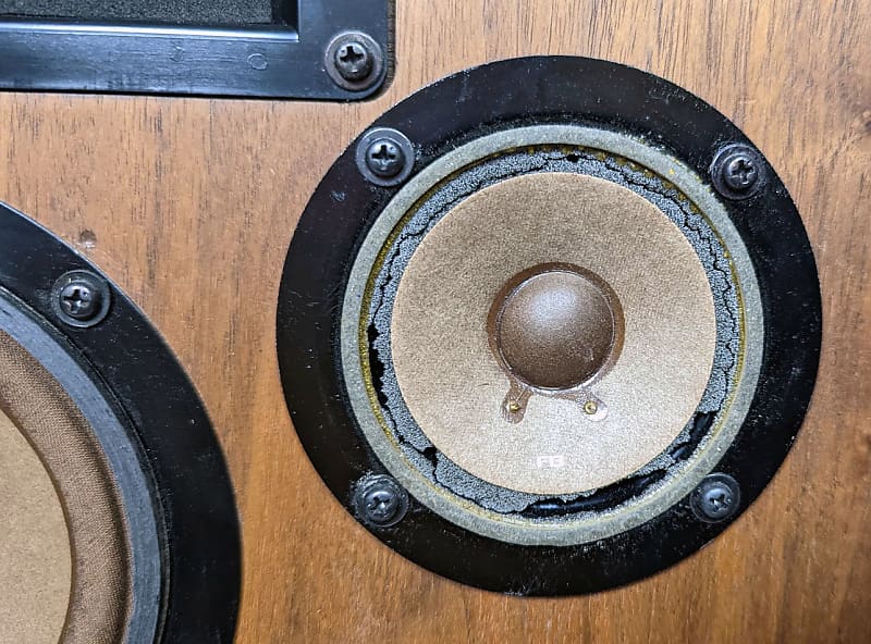 Vintage Pioneer CS-77A Way Speaker System 1970 Woodrain