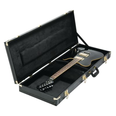 On-Stage GCE6000 Electric Guitar Hard Case, Black image 2