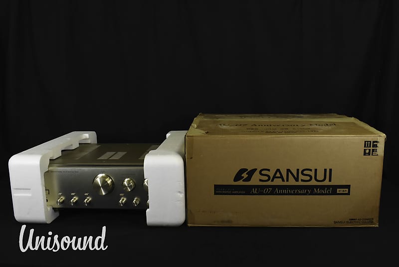 Sansui AU-07 Anniversary Model Integrated Amplifier in Excellent Condition