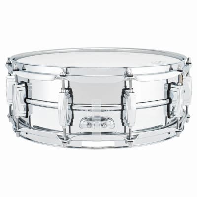 Ludwig Supraphonic Chrome Over Brass Snare Drum 14x5 image 3