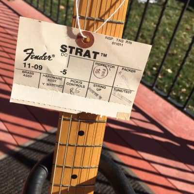 1982 Fender "Dan Smith" Stratocaster Sunburst -  3-Knob, 2 Pickguards, < 7 lbs image 9