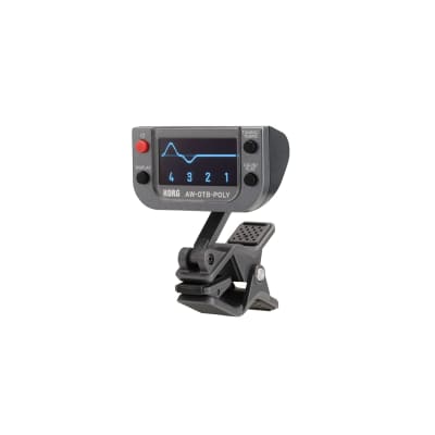 Korg AW-OTB-POLY Polyphonic Clip On Bass Tuner - AAA Battery image 2