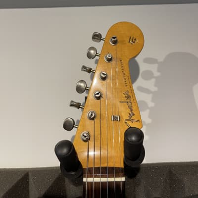 Fender 62 Stratocaster Reissue MIJ flame top image 5