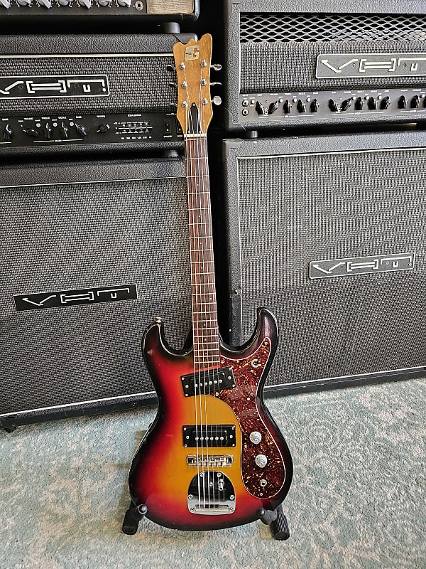 Guyatone LG127-T Mosrite Late 1960's - Sunburst | Reverb