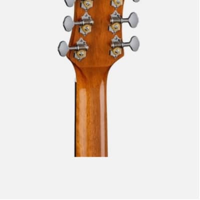 Luna Vineyard Koa Bevel Folk Acoustic-Electric Guitar Gloss Natural image 14