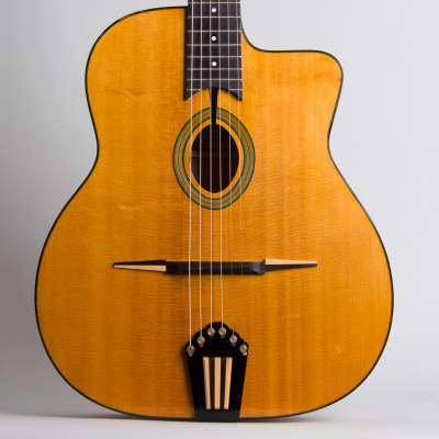 Michael Dunn  Fleche D'Or Gypsy Jazz Guitar (2005), ser. #487, original black hard shell case. image 3