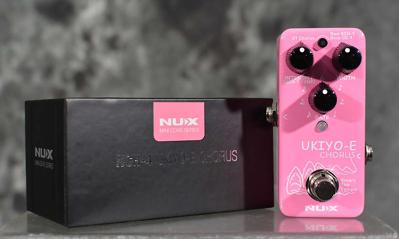 美品　コーラス　NCH-4 UKIYO-E CHORUS NUX浮世絵コーラス Ukiyo-E (NCH-4) -3 Chorus in a mini pedal- | Mini Core