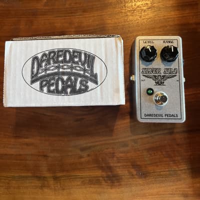Reverb.com listing, price, conditions, and images for daredevil-pedals-silver-solo-boost