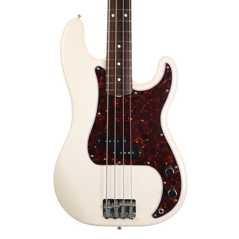 Fender 1982 JV Precision Bass Olympic White, Rosewood with