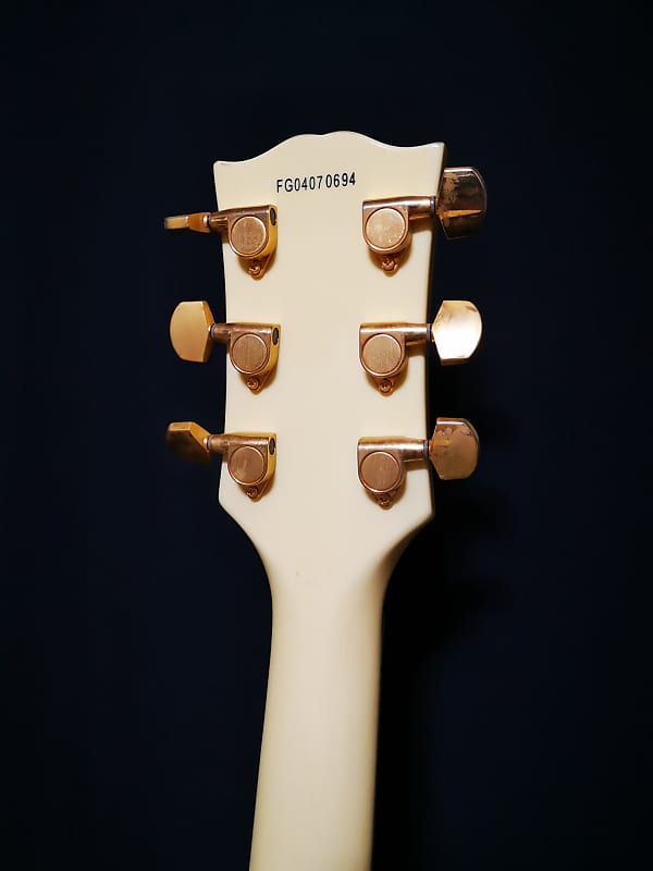 Burny Fernandes RLC-55 2004 White Les Paul Custom | Reverb