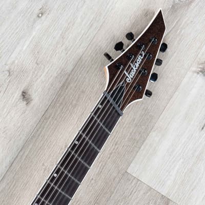 Jackson Pro Series Dinky DK Modern HT7 MS 7-String Guitar, Ebony, Eureka Mist image 8