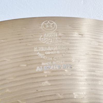 Zildjian K Custom Medium Ride Cymbal 20" - K0854  - NEW image 5