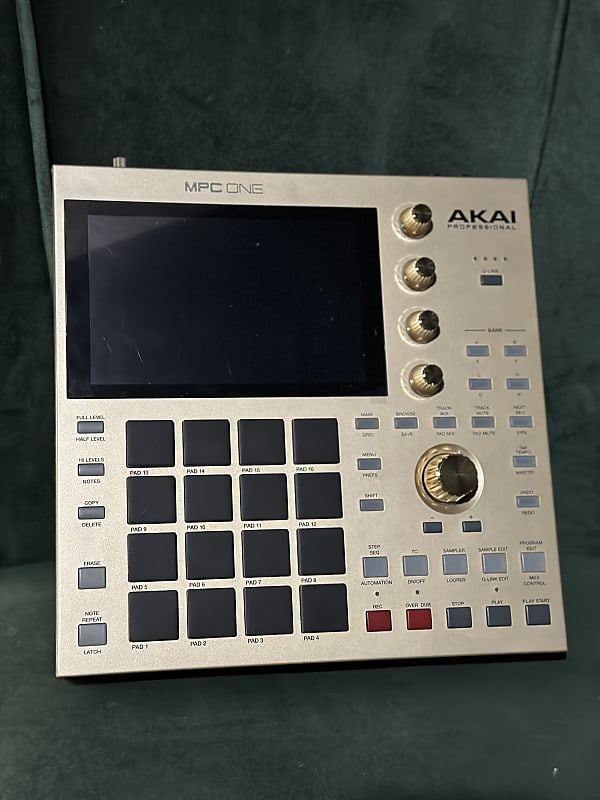 Akai MPC One Standalone MIDI Sequencer Gold Edition | Reverb