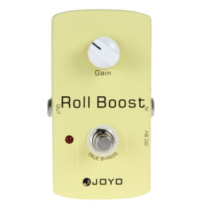 JOYO JF-38 Roll Boost Offering up to 35db Boost Stomp Pedal True Bypass FREE USA Shipping image 2