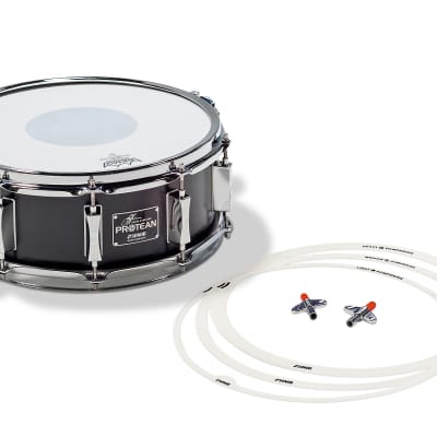 Sonor Gavin Harrison Protean 14x5.25 Black Lacquer Standard Snare Drum (Drum Only/No Case) Authorized Dealer image 4