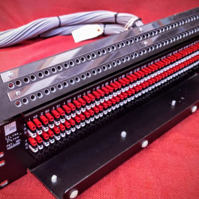 Audio Accessories 96-Point TT Patchbay (Half/Non-Normalled) 1990s - Black image 1