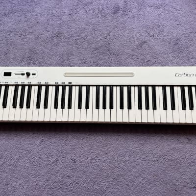 Samson Carbon 61 USB MIDI Keyboard Conroller 2010s - White