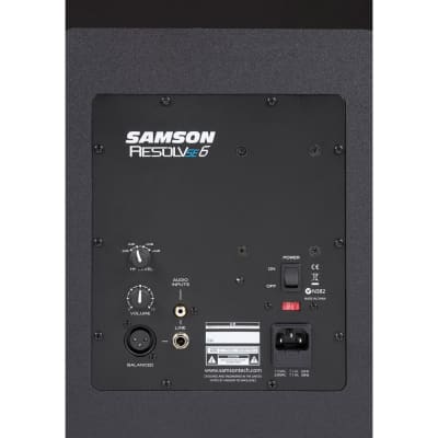 Samson Resolv SE6 - 6.5" 2-Way Active Studio Reference Monitor Speaker image 2
