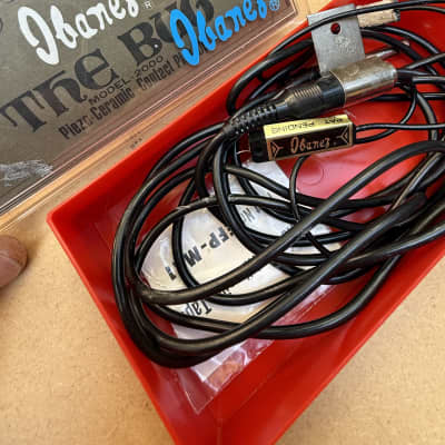 Ibanez The Bug vintage acoustic instrument guitar pickup made in Japan with orginal box 70’s image 5