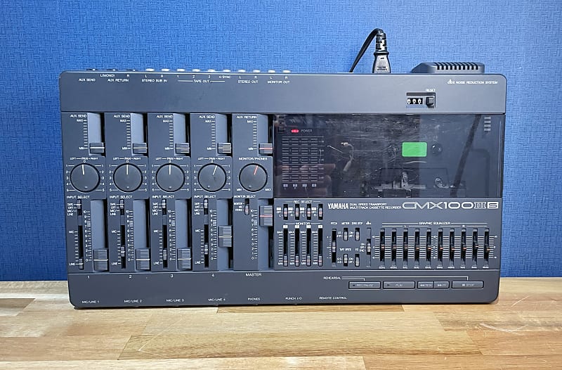 Yamaha CMX100IIIS 4-Track Cassette Tape Recorder 80s MTR Rare