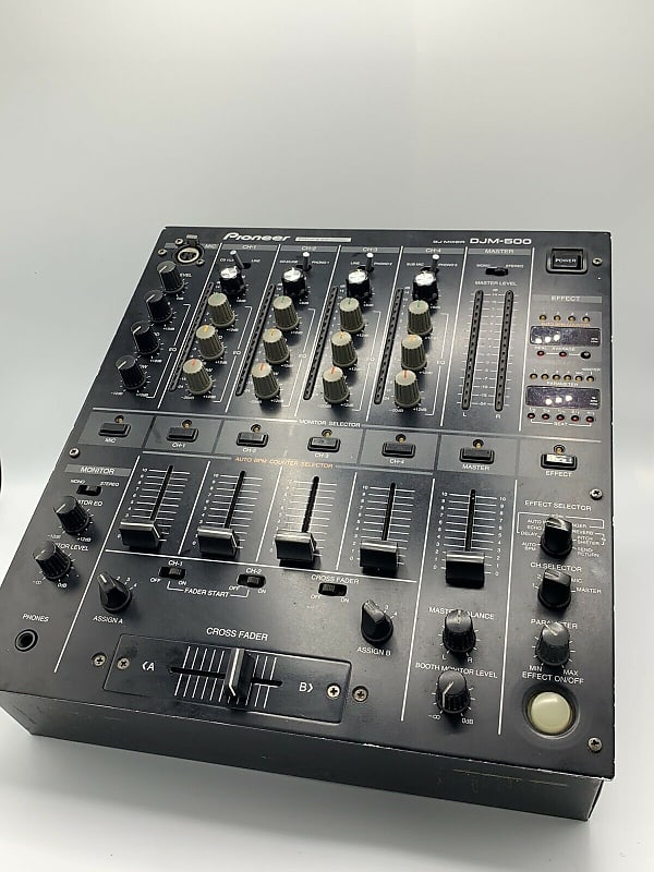 Pioneer DJM-500 Analog Dj Mixer with Vintage volume knobs (022705)