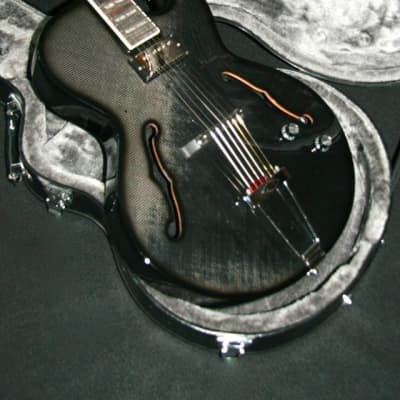 Carbon fiber archtop guitar image 3