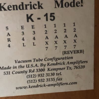 Kendrick K-15 Tweed image 7