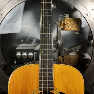 Morales Lyre Bird M-18 Japan Acoustic Guitar w/ Chipboard Case image 3
